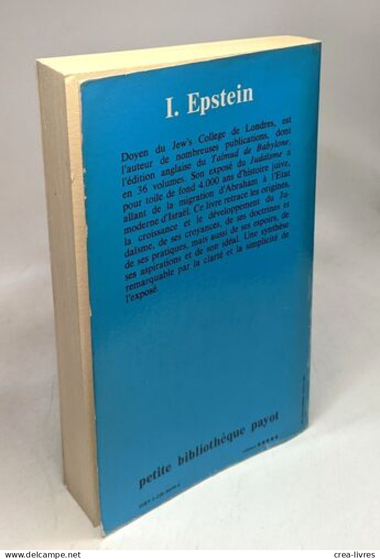 Le Judaïsme Origine Et Histoire - Autres & Non Classés