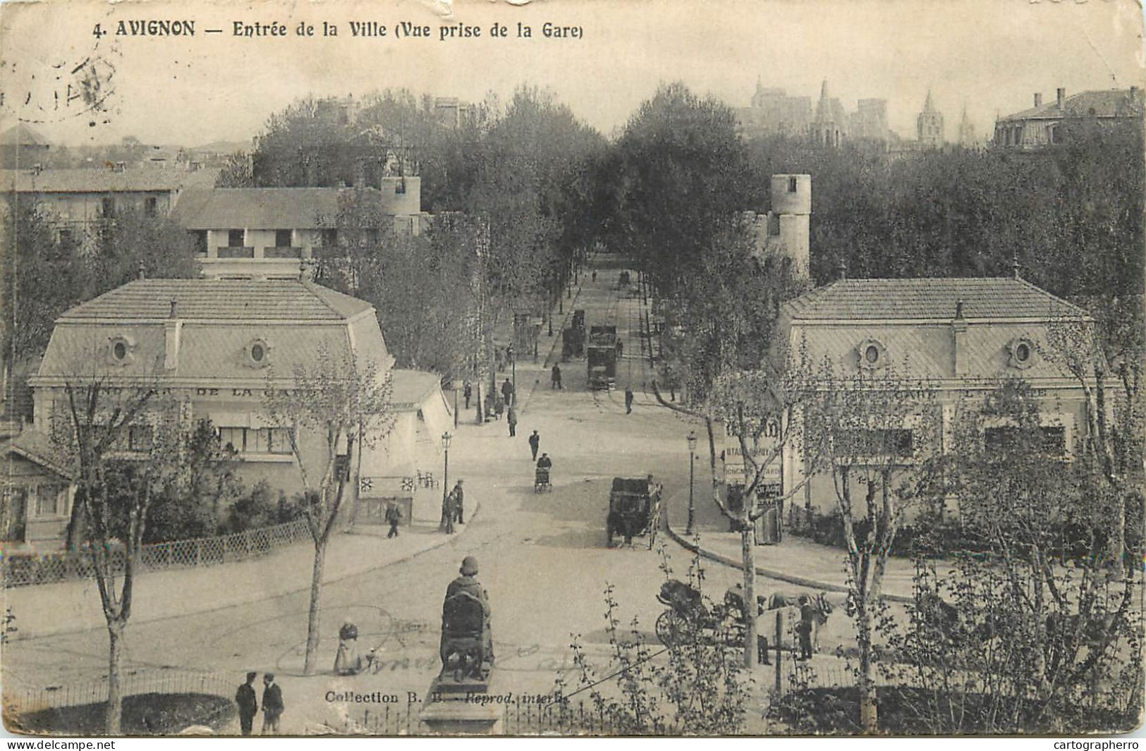 Postcard France Avignon Ville - Sonstige & Ohne Zuordnung