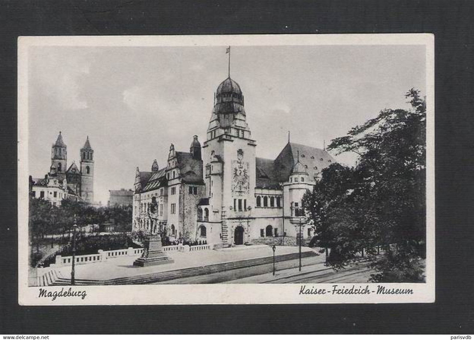 MAGDEBURG  Kaiser-Friedrich-Museum - ALTE KARTE / OUDE POSTKAART / VIEILLE CPA  (D 013) - Maagdenburg