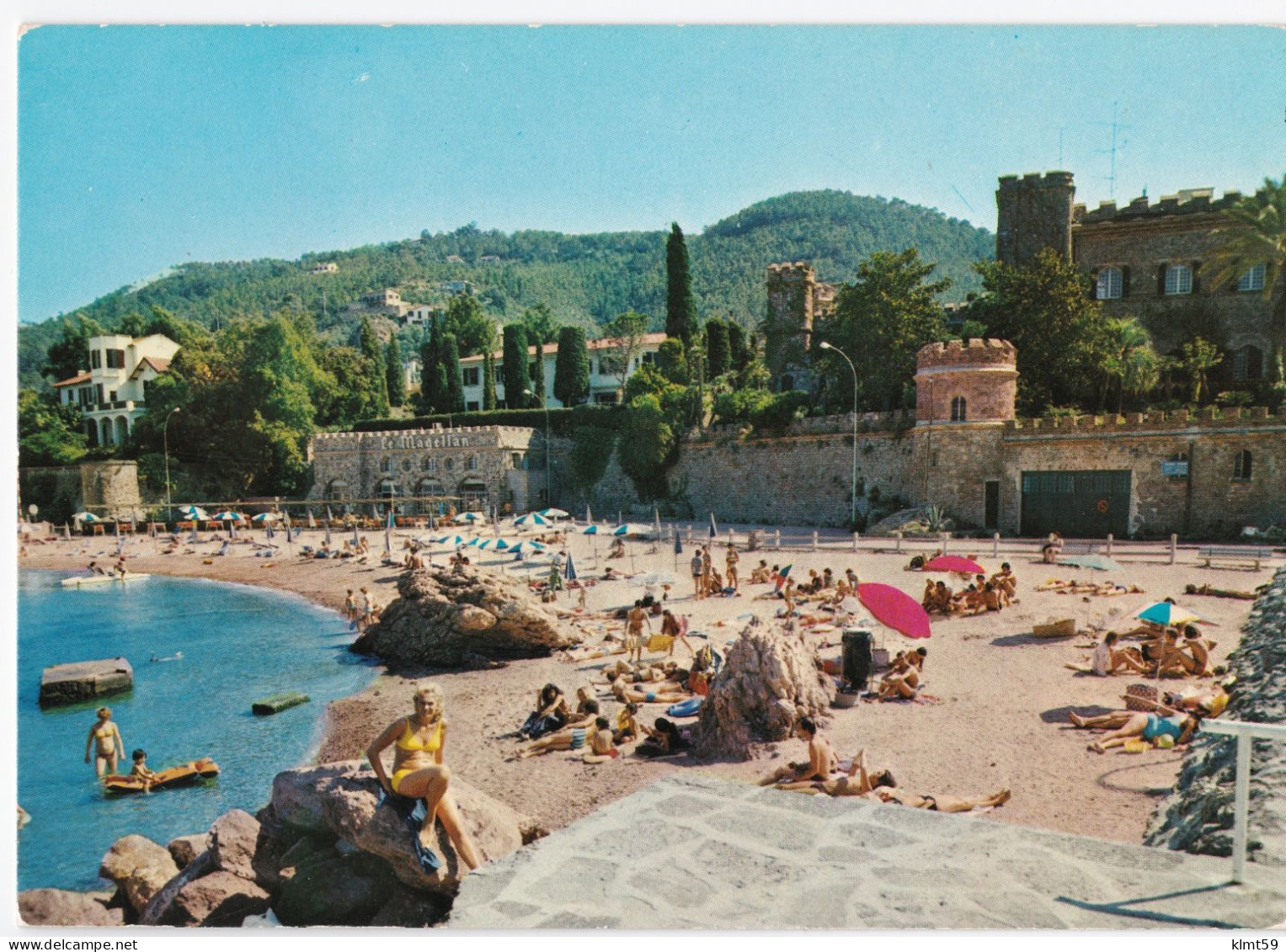 Théoule - La Plage - Le Château - Autres & Non Classés