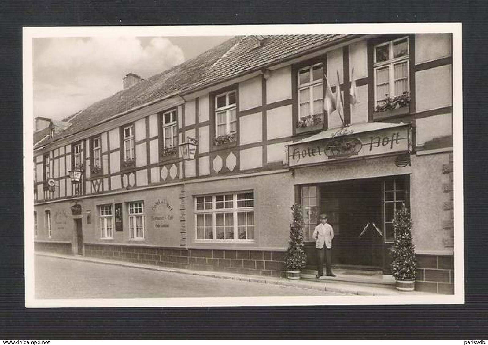 BLANKENHEIM / EIFEL  Hotel Zur Post  - ALTE KARTE / OUDE POSTKAART / VIEILLE CPA  (D 043) - Euskirchen