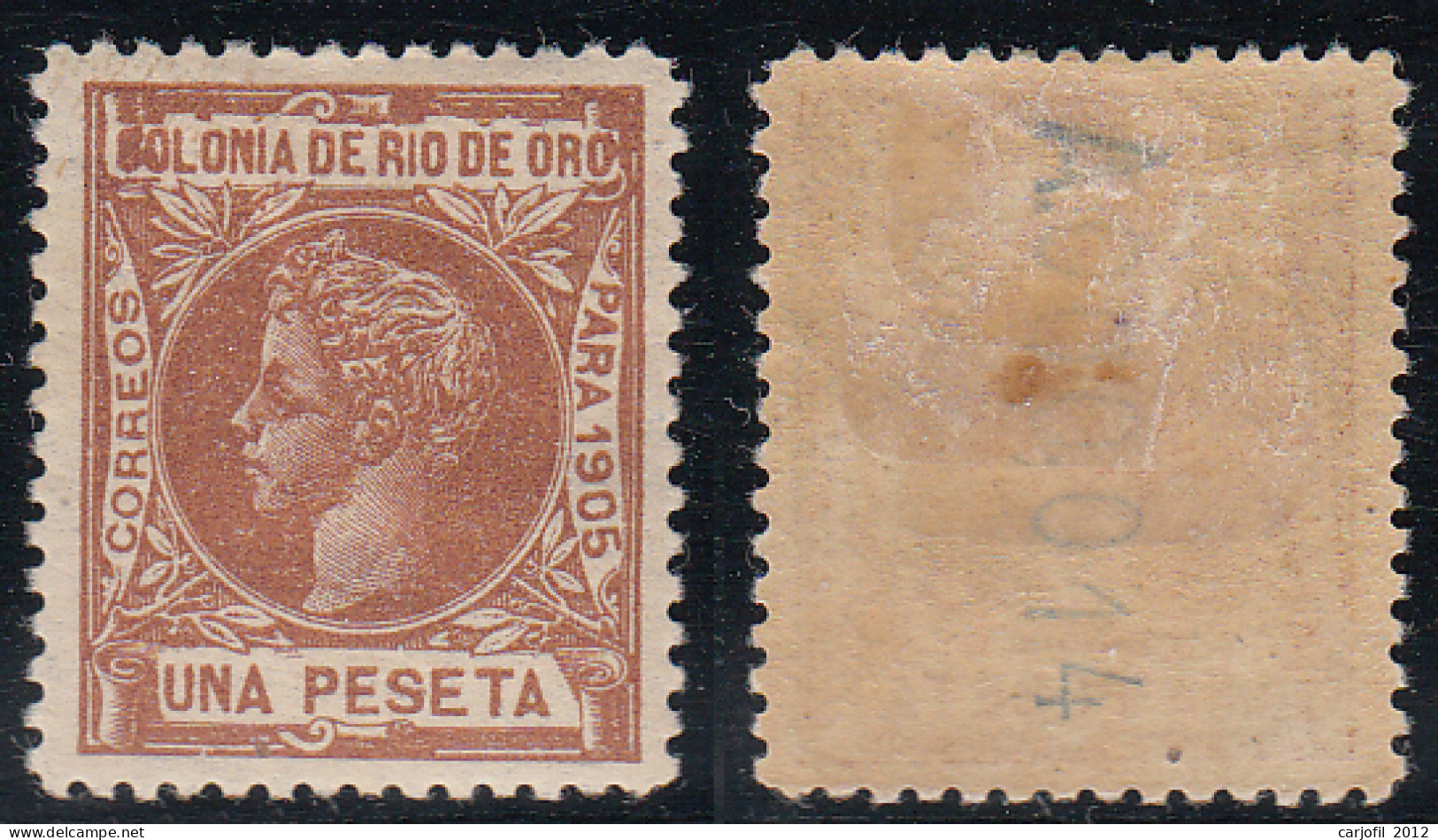 Rio De Oro Sueltos 1905 Edifil 11 * Mh - Bien Centrado - Rio De Oro