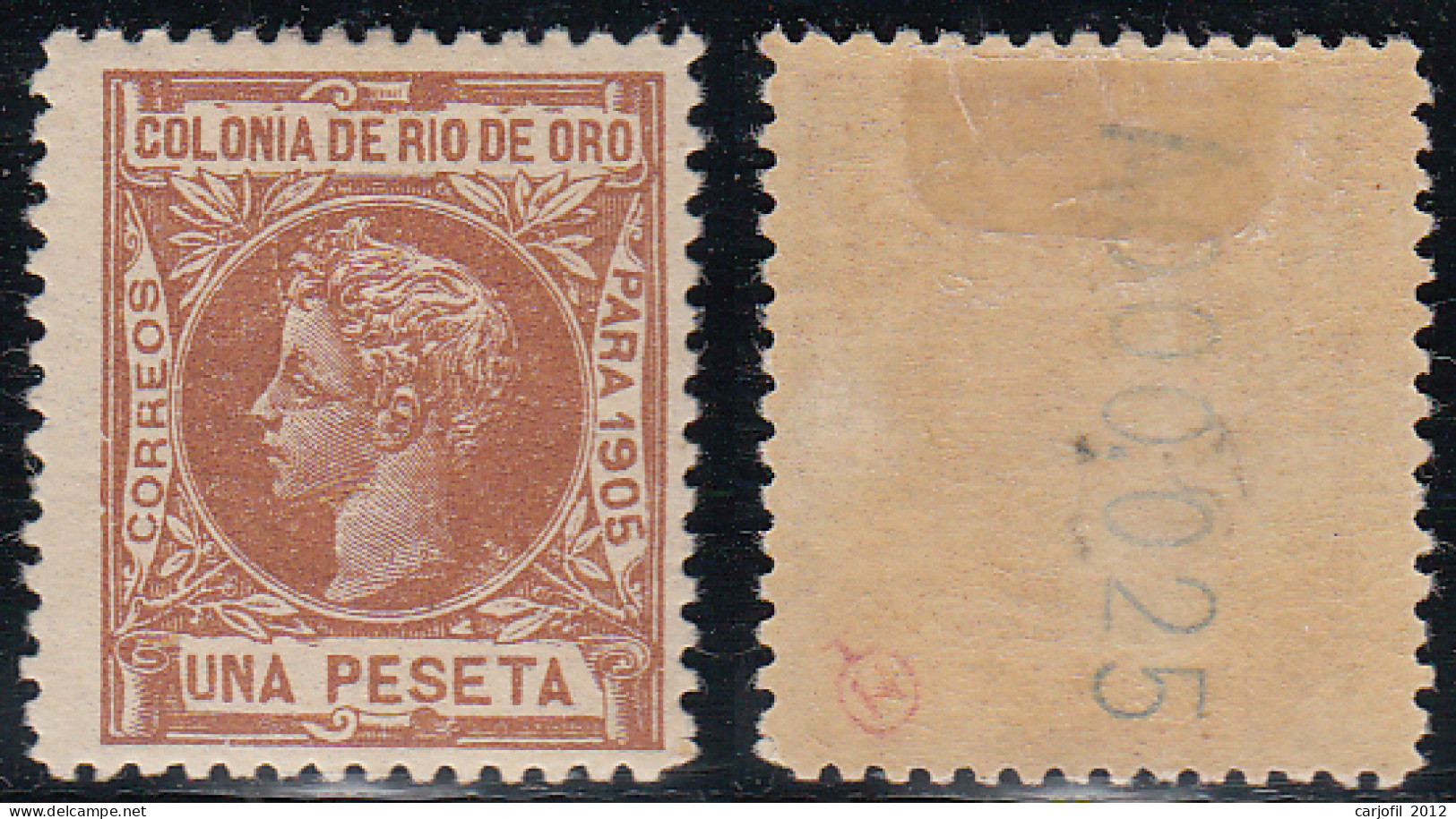 Rio De Oro Sueltos 1905 Edifil 11 * Mh - Rio De Oro