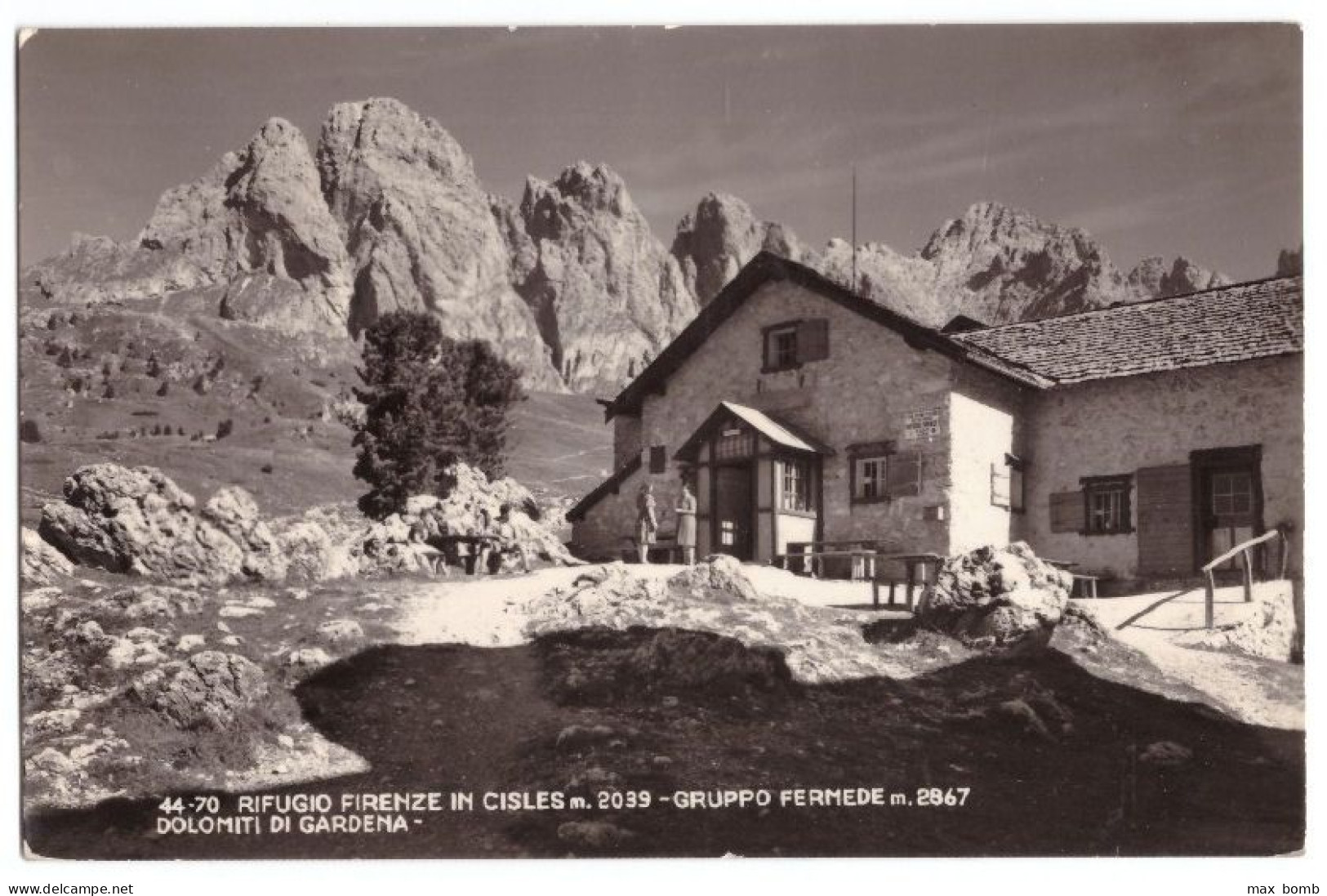 1953 RIFUGIO FIRENZE IN CISLES ... BOLZANO - Bolzano (Bozen)