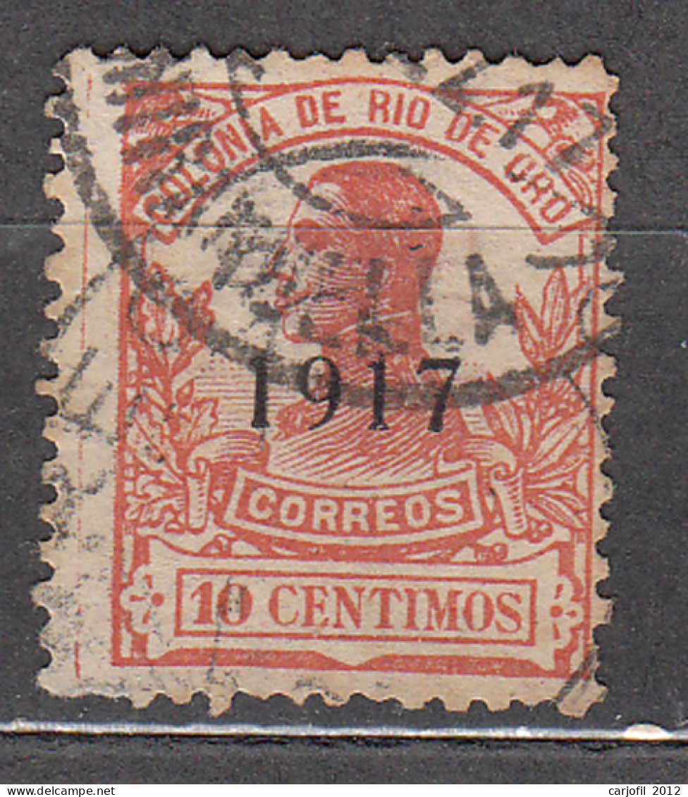 Rio De Oro Suelos 1917 Edifil 94 Usado - Rio De Oro