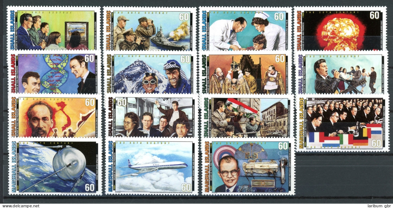 Marshall Inseln 1155-1169 Postfrisch #IM047 - Marshall Islands