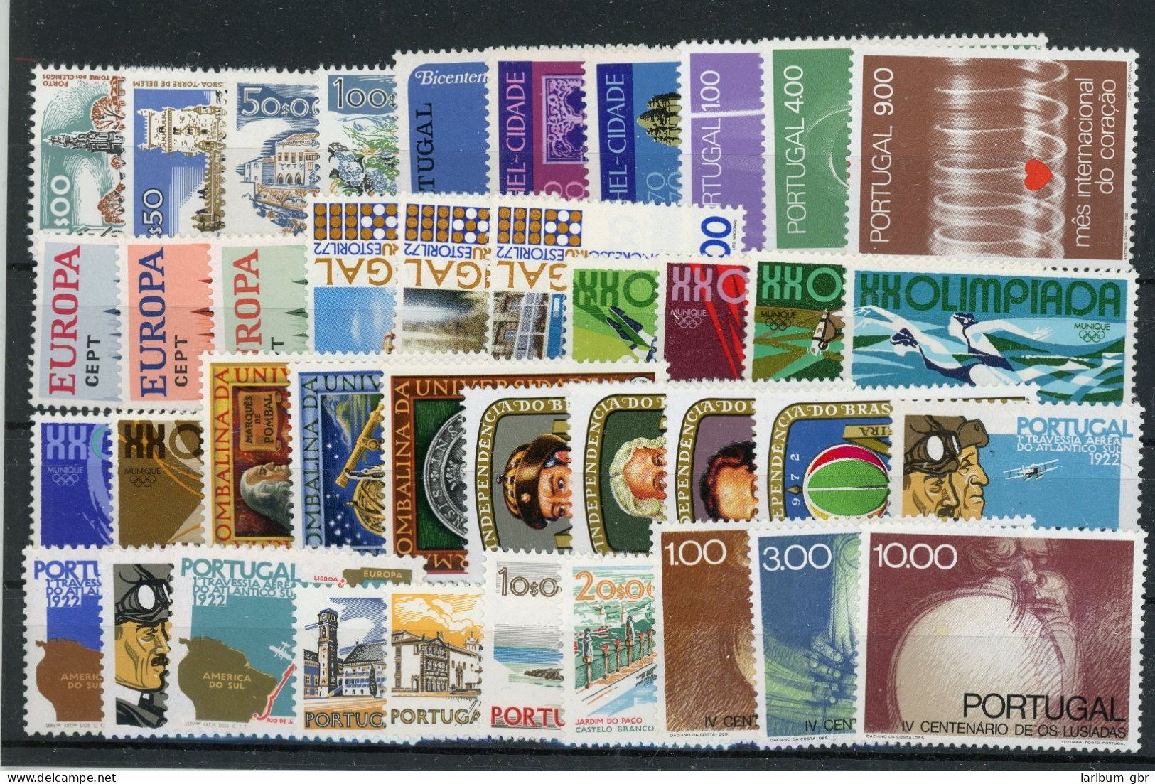 Portugal Jahrgang 1972 1156-1195 Postfrisch #JJ684 - Andere & Zonder Classificatie