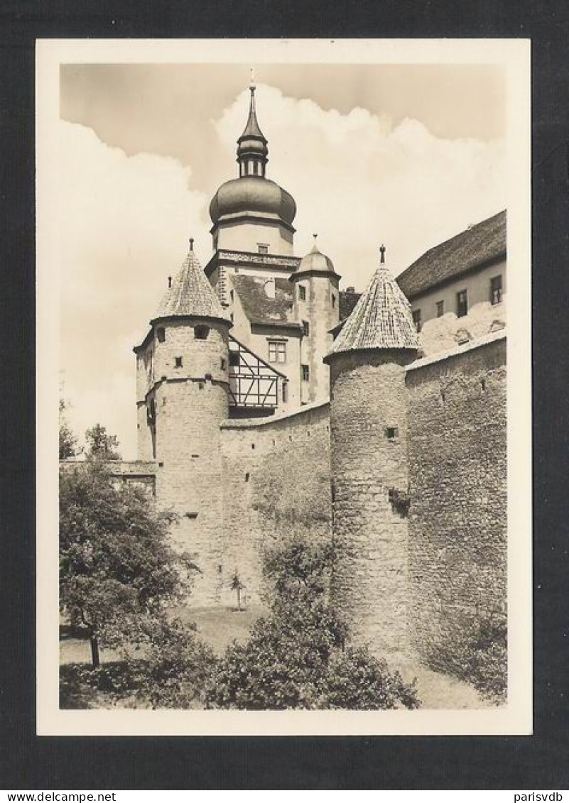 WURZBURG  Festung Marienberg Scherenbergtor - ALTE KARTE / OUDE POSTKAART / VIEILLE CPA  (D 067) - Würzburg