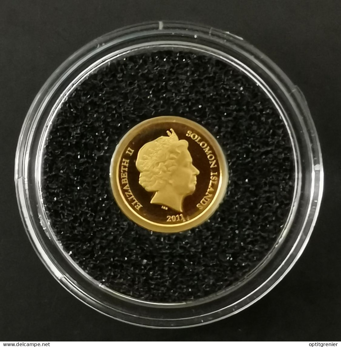 5 DOLLARS OR 2011 BE LE MAUSOLEE D'HALICARNASSE SALOMON / GOLD / 0.5g Or 585 + CERTIFICAT - Salomonen