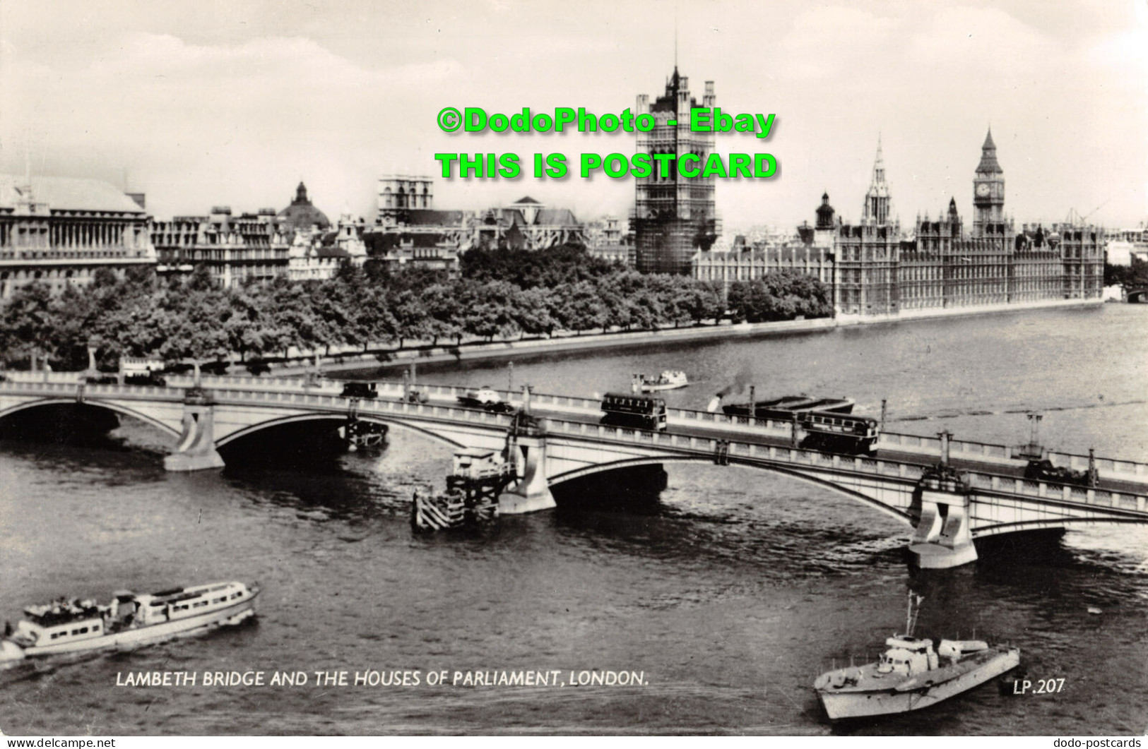 R455466 Lambeth Bridge And The Houses Of Parliament. London. LP. 207. Lansdowne - Other & Unclassified