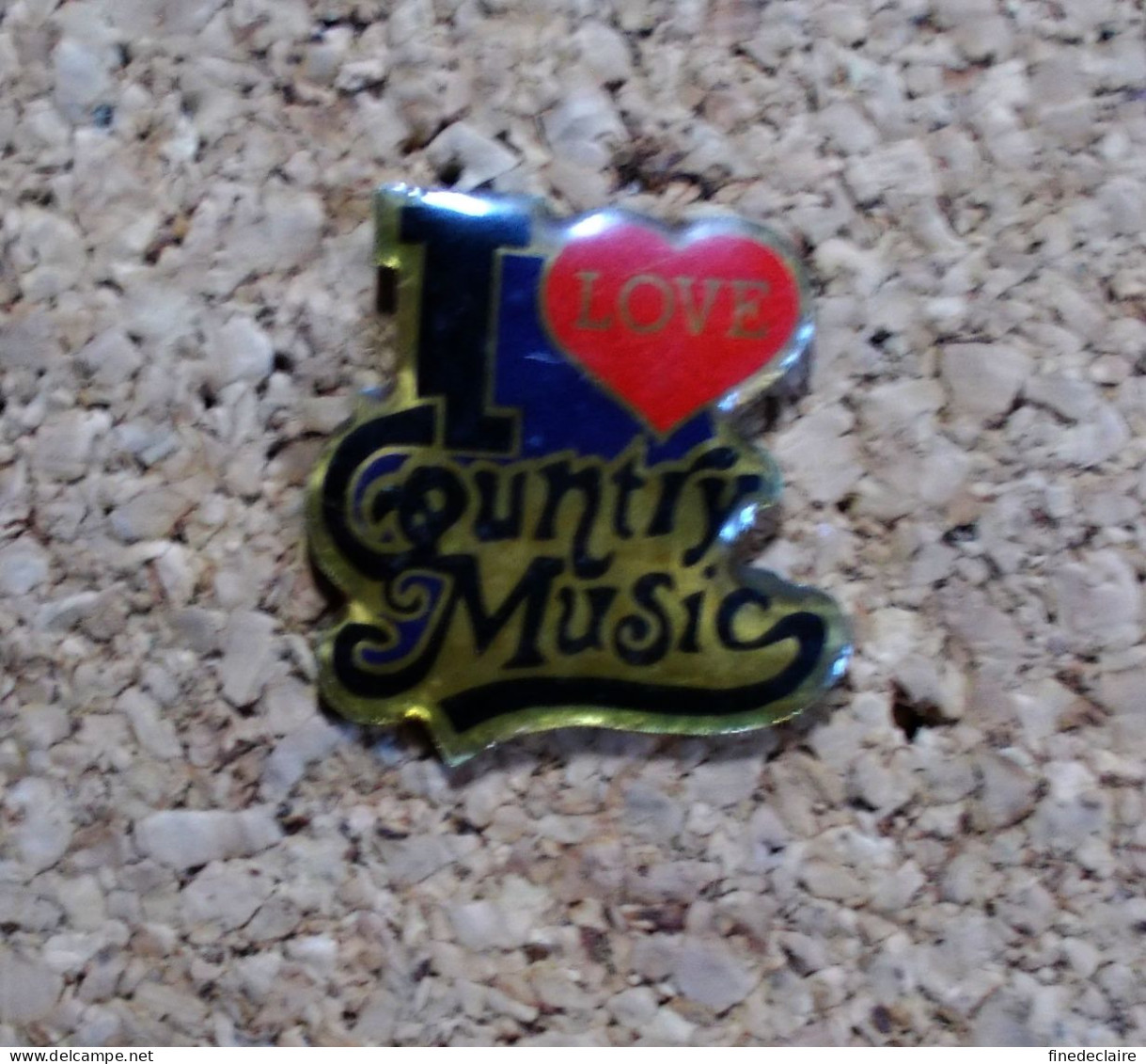 Pin's - I Love Country Music - Music