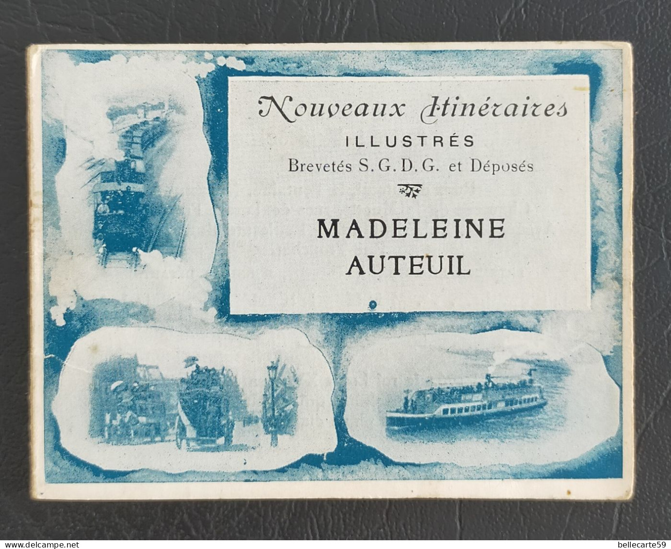 Nouveaux Itinéraires Illustré Madeleine Auteuil - Wegenkaarten