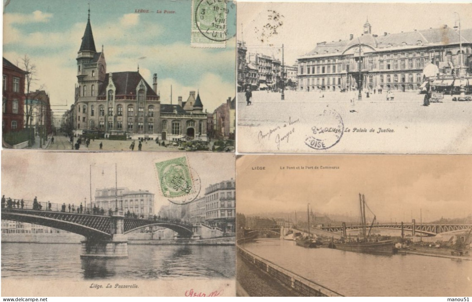 Belgique - LIEGE - Lot De 16 CPA - Liege