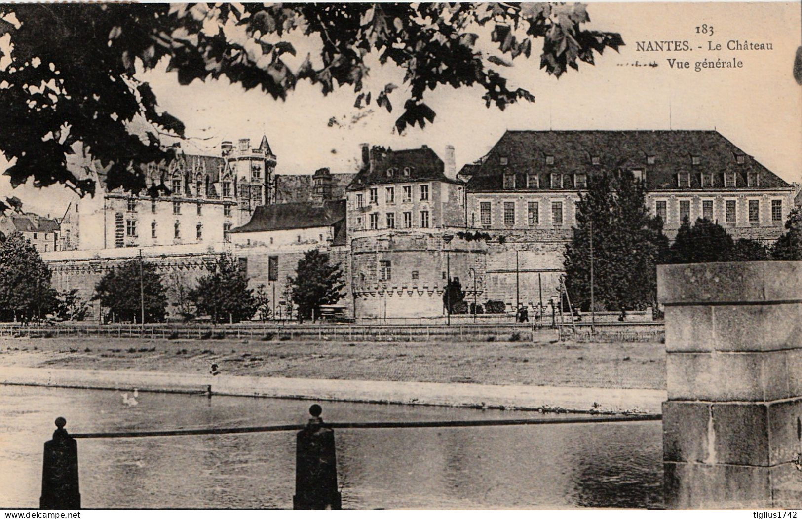 Nantes Le Château Vue Générale - Nantes