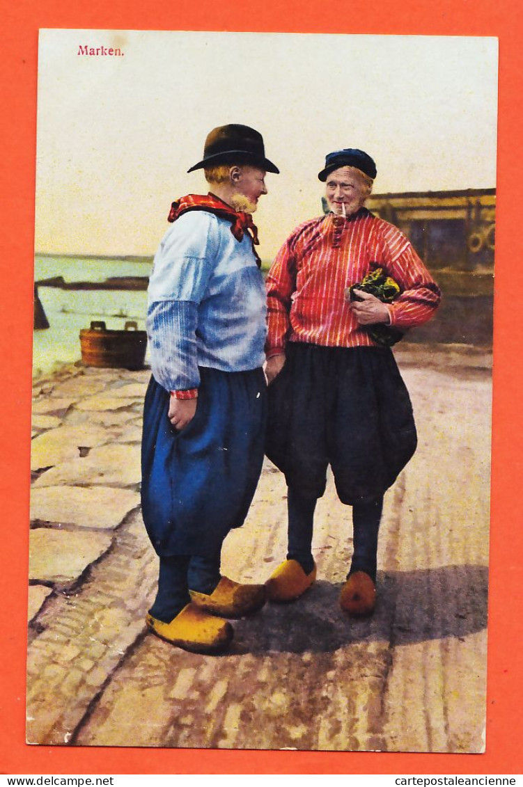 05042 ● MARKEN Noord-Holland Vissers Traditionele Klederdracht Pêcheurs Costume Traditionnel 1910s Serie 114 N° 2351 - Marken