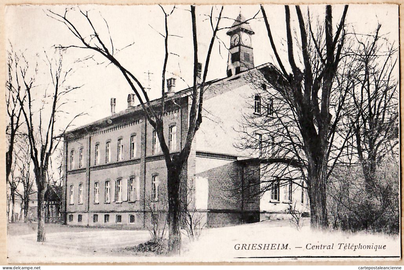 05378 ● GRIESHEIM Central Téléphonique 67-Bas-Rhin 1.1926 Service Militaire CAYRE Cordonnier à Negrin Mazamet  - Other & Unclassified