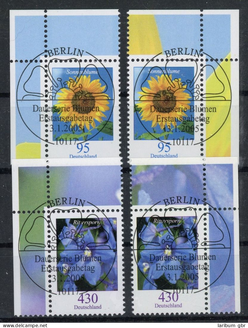 Bund 2434-2435 Berlin, Ecken 1+2 Ersttagssonderstempel #GK441 - Autres & Non Classés