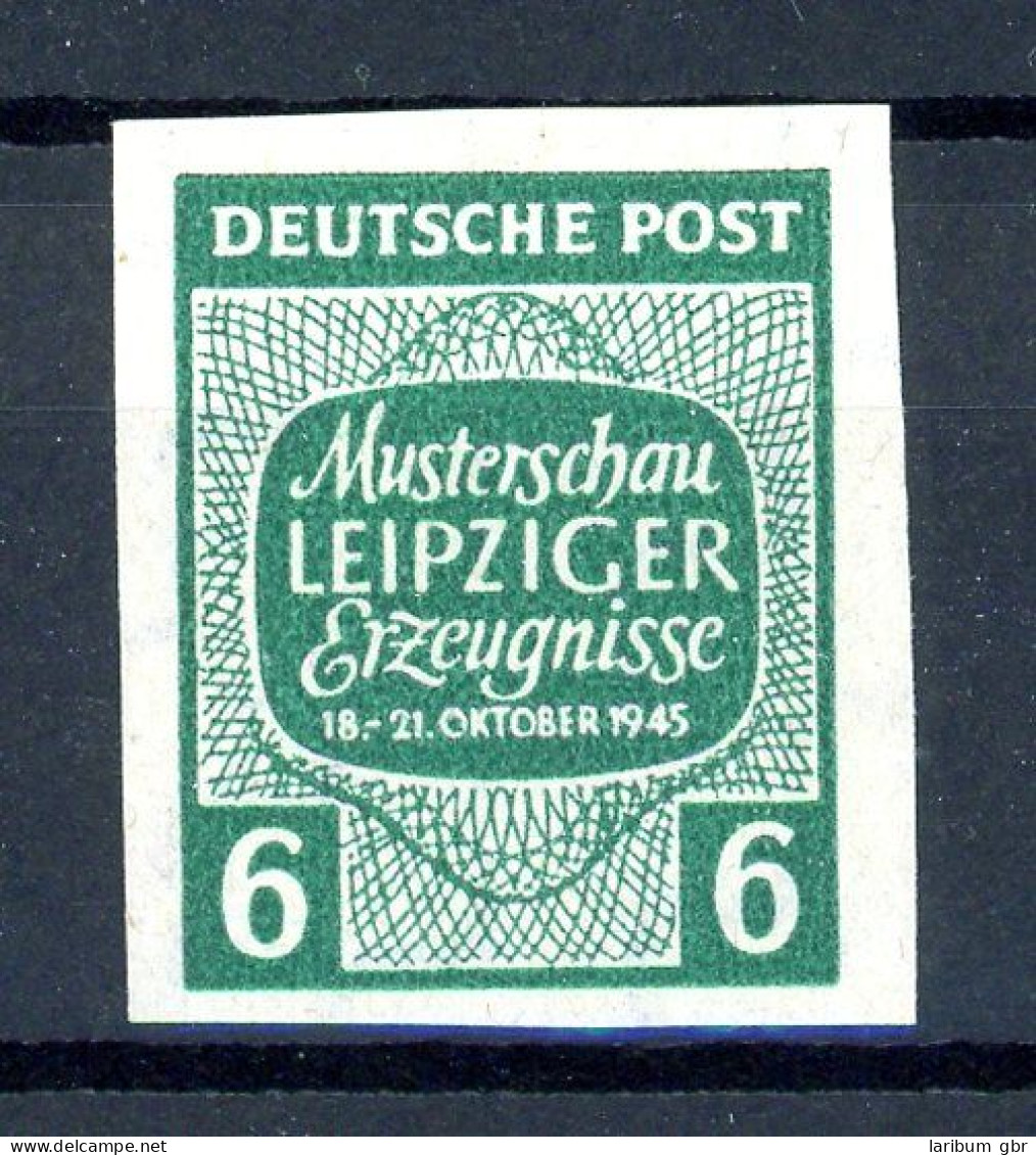 SBZ West-Sachsen 124 X U Postfrisch #IV224 - Other & Unclassified