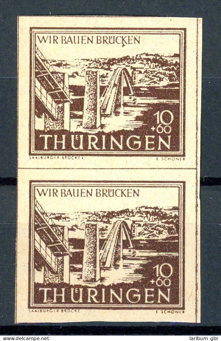 SBZ Thüringen 112 Yy , 112 Yy III Postfrisch Gepr. Ströh #IV242 - Sonstige & Ohne Zuordnung