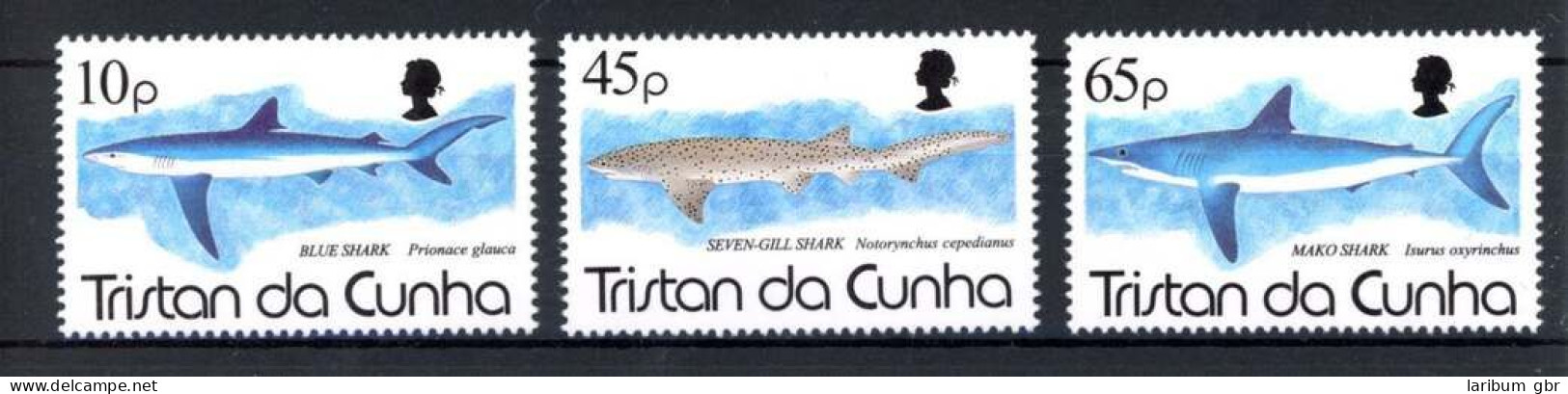 Tristan Da Cunha 564-566 Postfrisch Haie #HE874 - Ascension