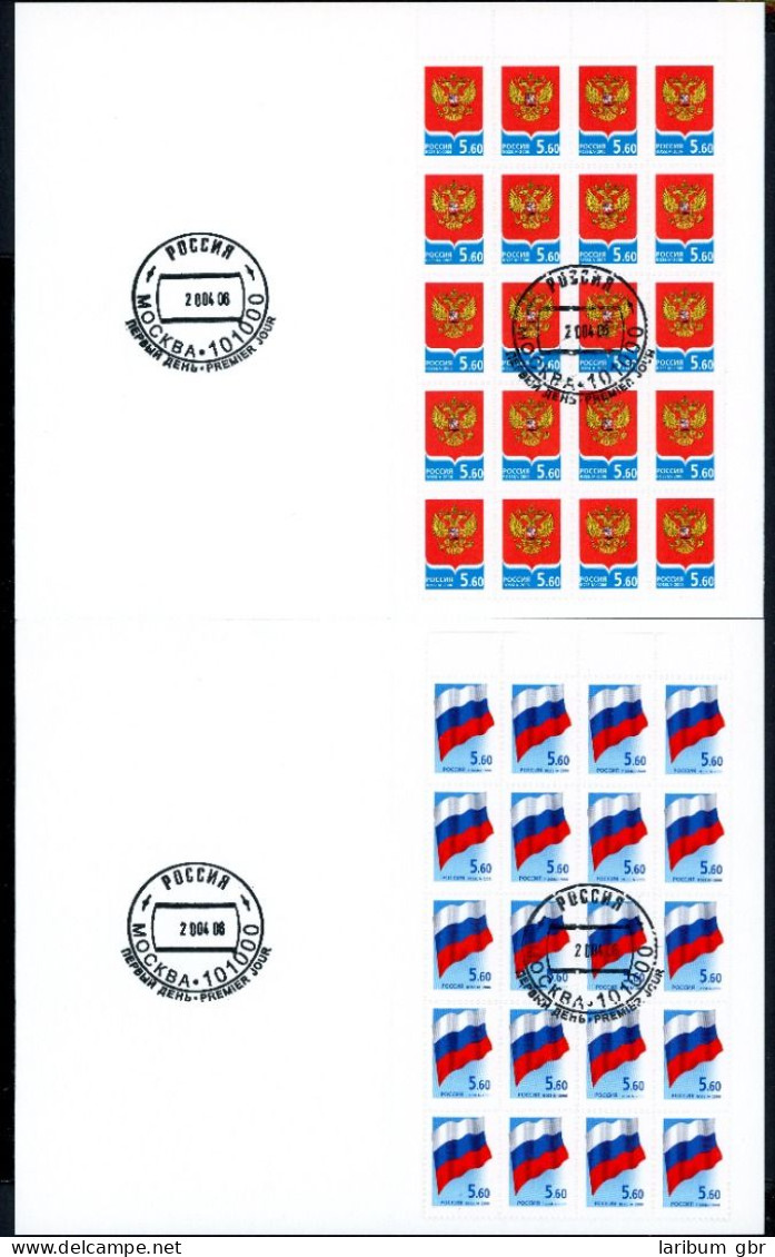 Russland 2 Markenheftchen Mit 15 X 1331-1332 Postfrisch + Gestempelt #JP091 - Sonstige & Ohne Zuordnung