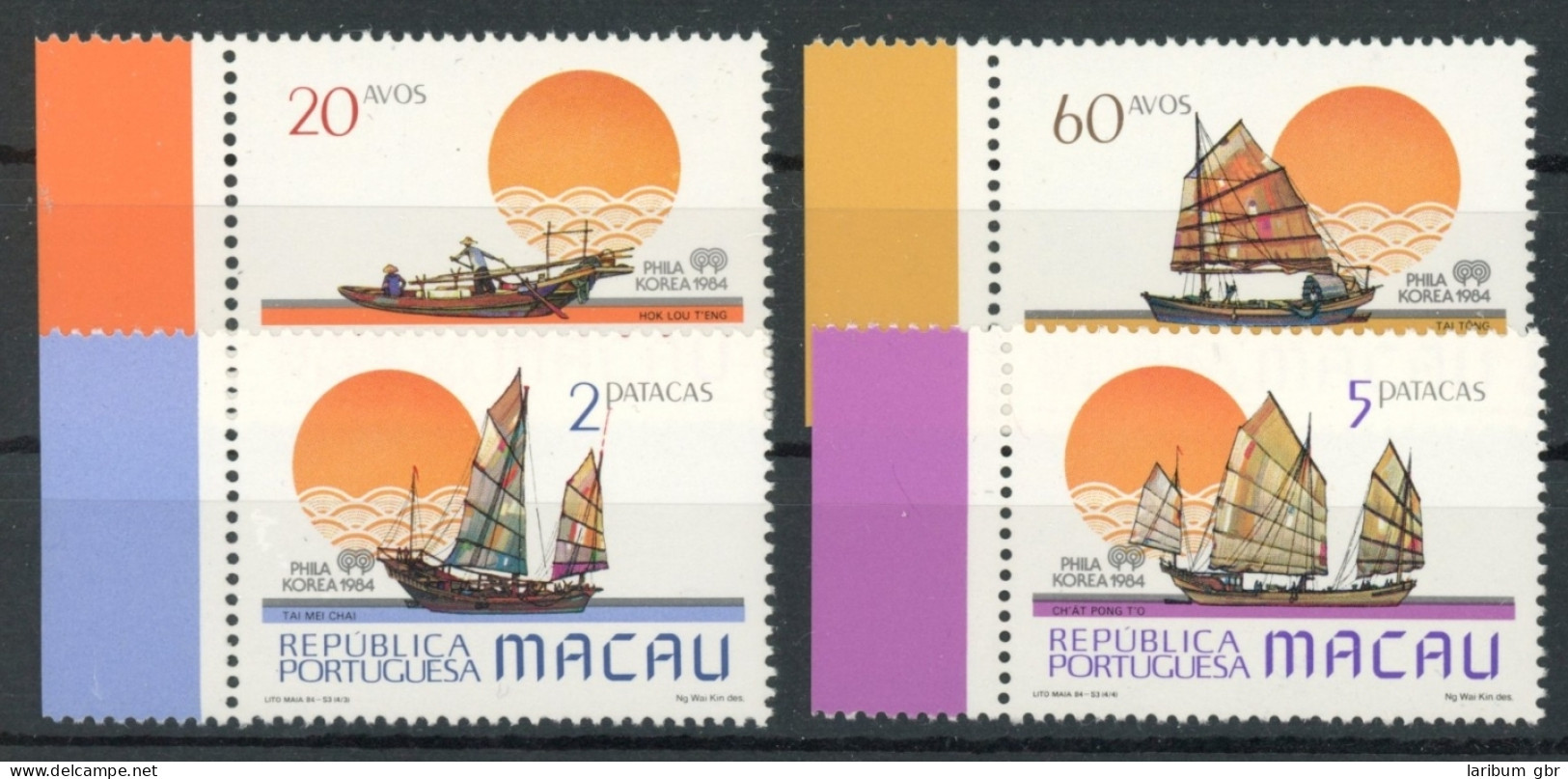 Macau 528-531 Postfrisch Briefmarkenausstellung #JL272 - Sonstige & Ohne Zuordnung