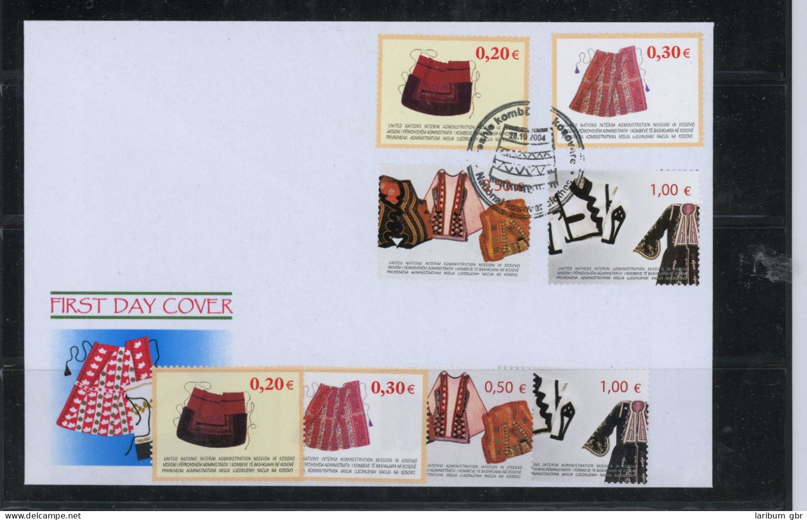 Kosovo 22-25 Trachten Ersttagesbrief/FDC #JJ733 - Other & Unclassified