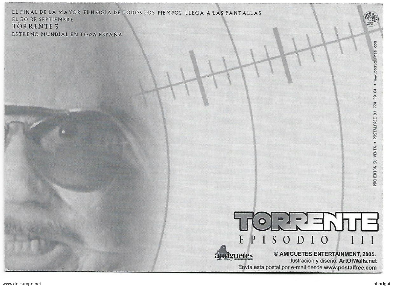 " TORRENTE III ".- LA TRANSFORMACION SE HA COMPLETADO - Posters Op Kaarten