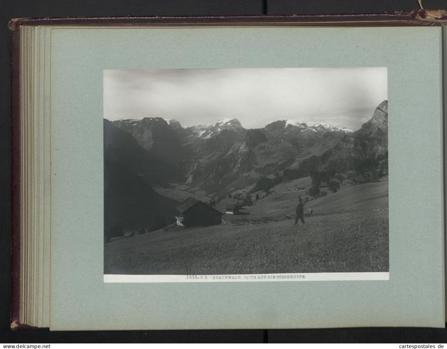 Fotoalbum mit 38 Fotografien, Ansicht Rapallo, Südtirol, Gletscher, Panorama vom Kleinboden, Gardasee 