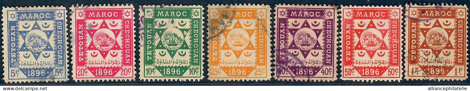 Lot N°A5759 Maroc Postes Locales Tetouan à Chechouan  N°139/45 Oblitéré Qualité TB - Locals & Carriers