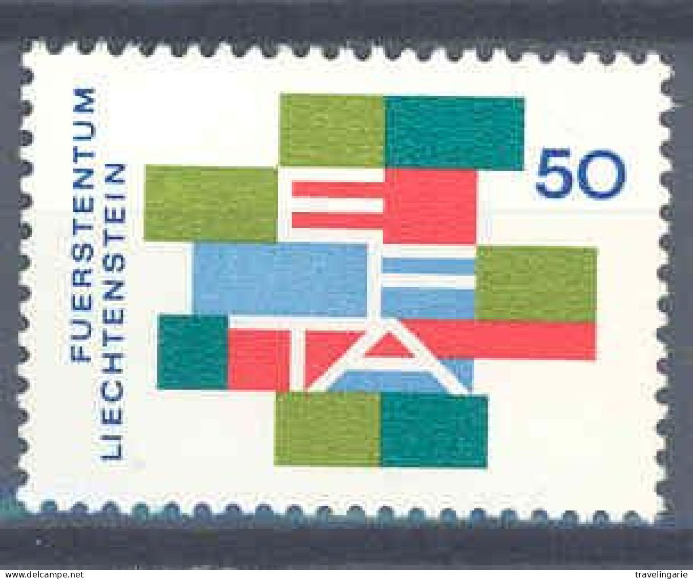 Liechtenstein 1967 EFTA European Free Trade Organisation ** MNH - Idées Européennes