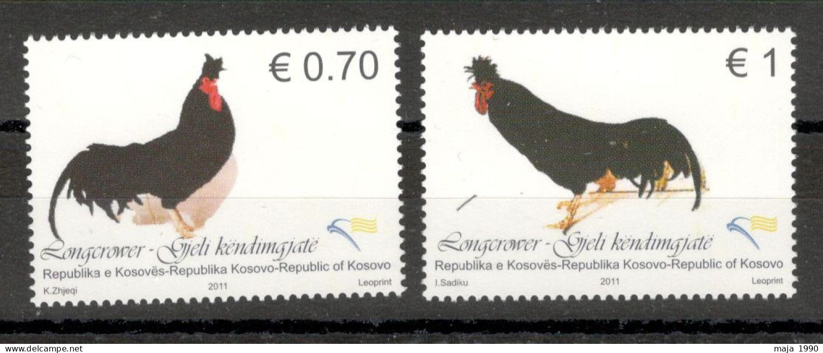 KOSOVO - MNH SET - ROOSTER - 2011. - Kosovo