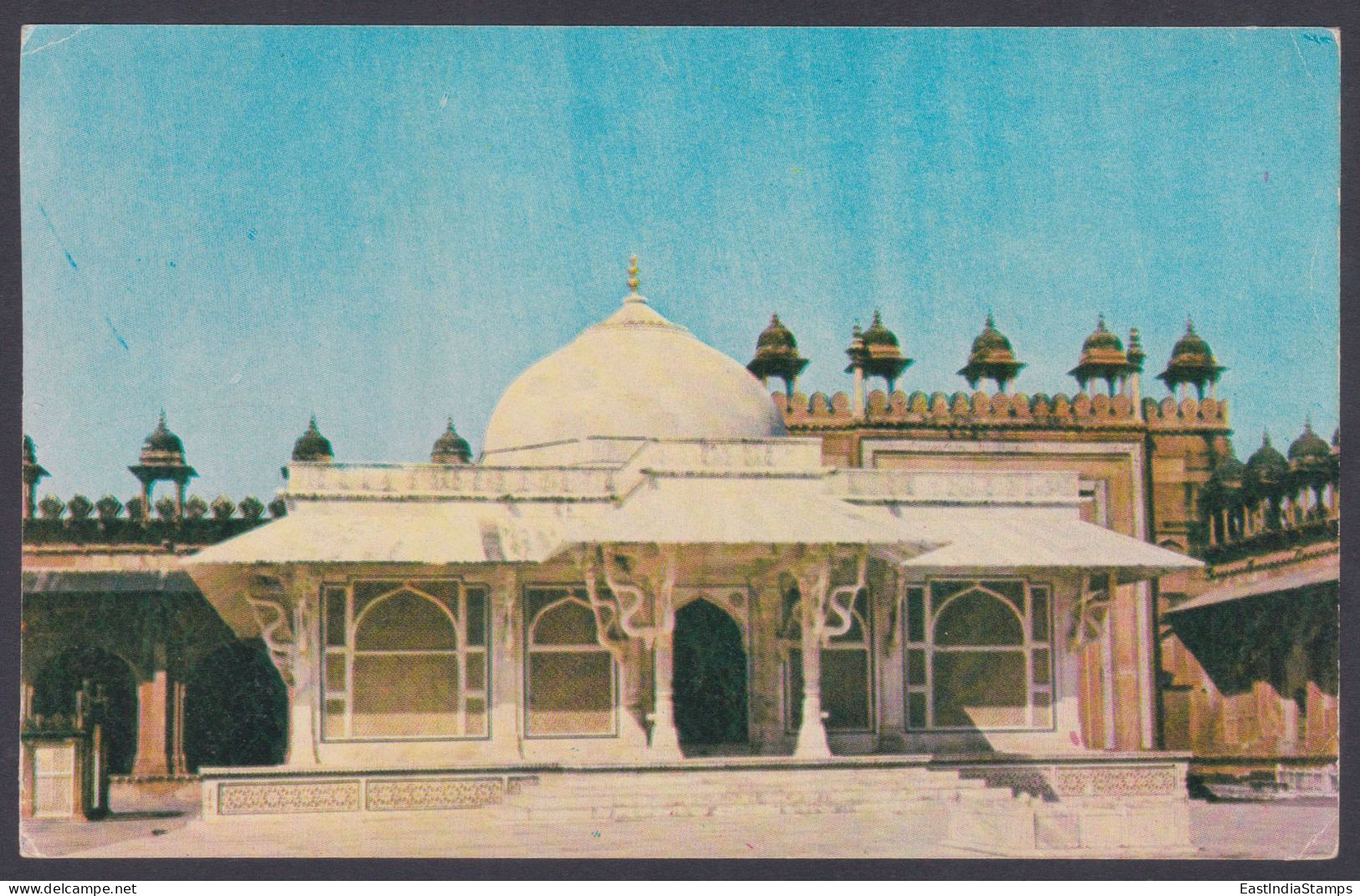 Inde India Mint Unused Postcard Salim Chistie's Tomb, Fatehpur Sikri, Agra, Architecture, Muslim, Islam - Inde