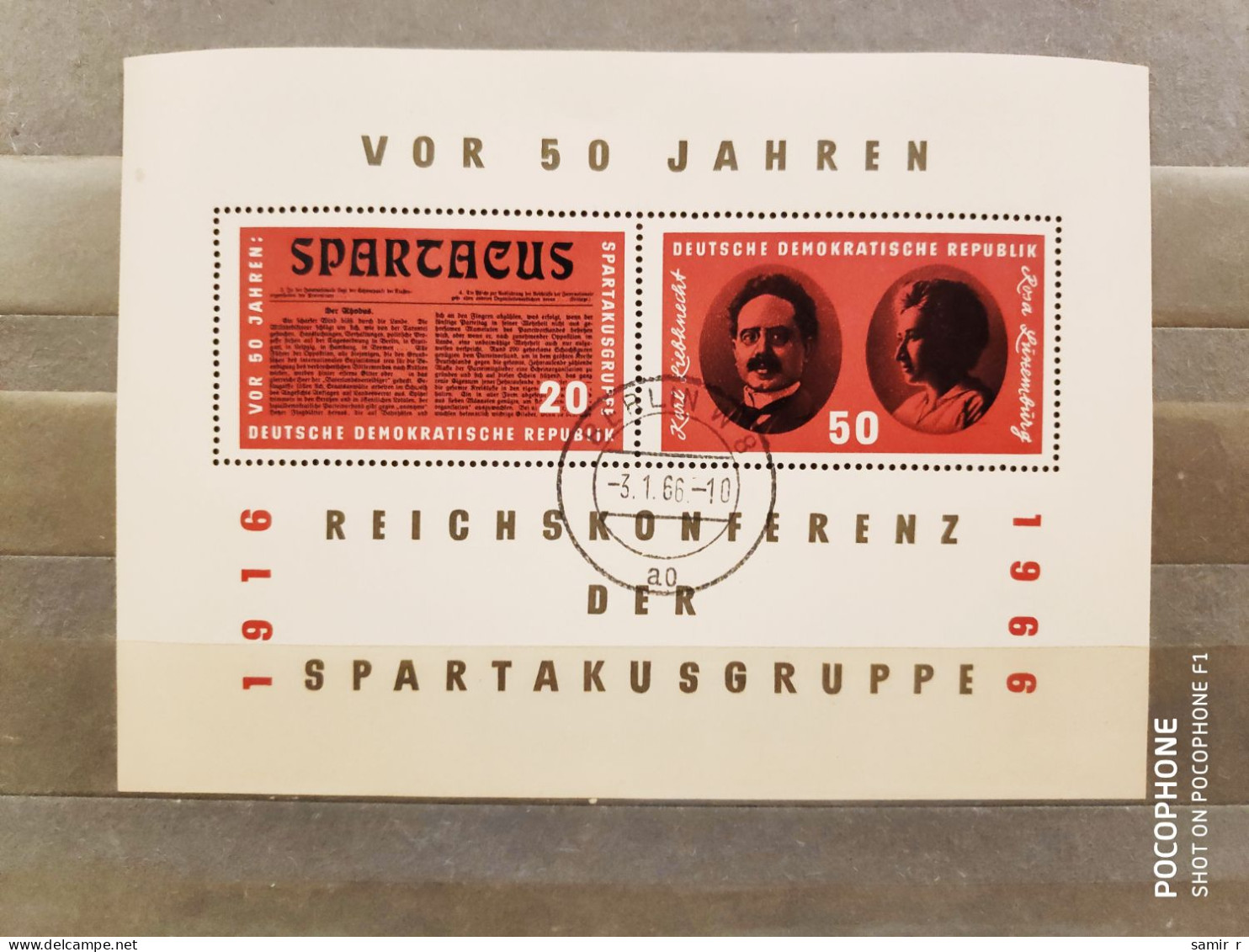 1966	Germany	Conference 4 - Unused Stamps