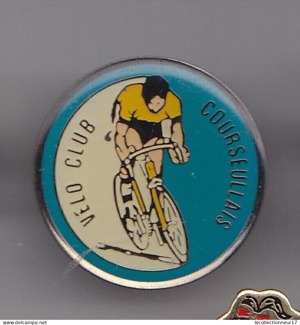 Pin's  Cyclisme Vélo Vélo Club Courseullais Réf  6445 - Cycling