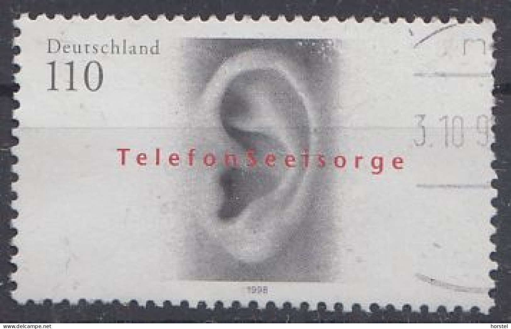 Deutschland Mi.Nr.2021 - Telefonseelsorge - Ohr - Used Stamps