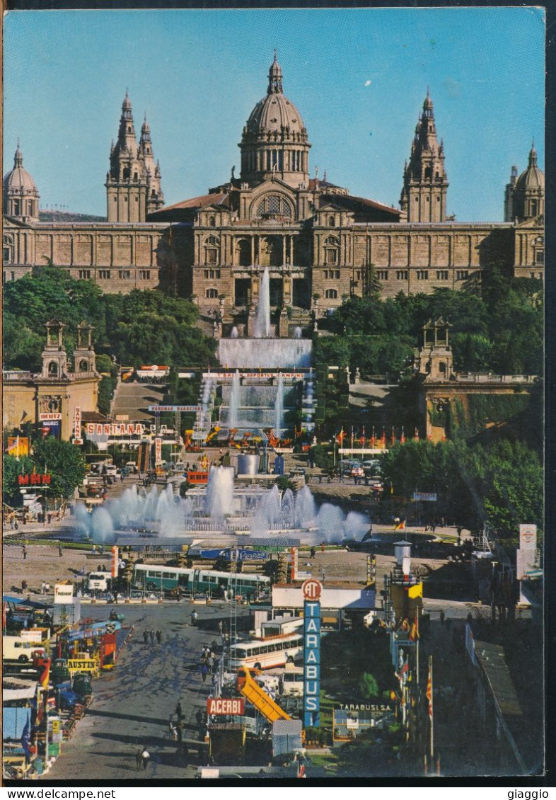 °°° 31031 - SPAIN - BARCELONA - MUSEO DE ARTE DE CATALUNA - 1986 With Stamps °°° - Barcelona