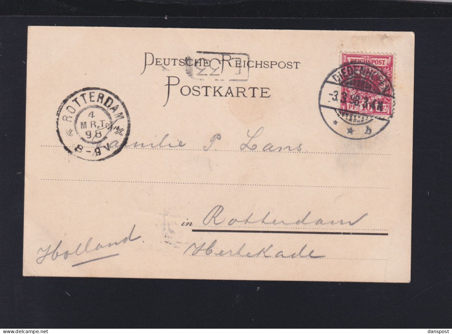 Dt. Reich Frankreich France AK Diedenhofen Marktplatz 1898 - Lothringen