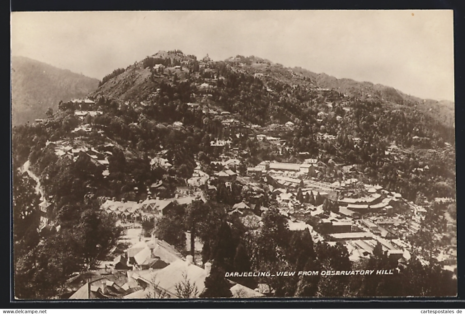 AK Darjeeling, View From Observatory Hill  - Inde