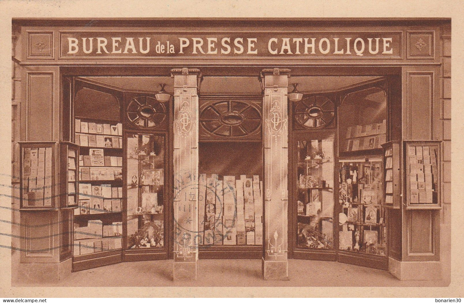 CPA 13 MARSEILLE BUREAU DE LA PRESSE CATHOLIQUE - Unclassified