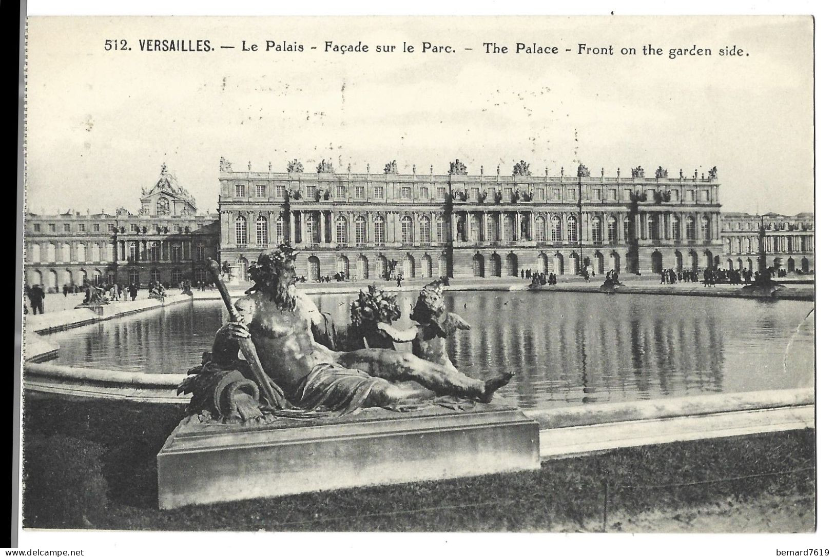 78  Versailles - Le Palais - Facade Sur Le Parc - Versailles (Château)