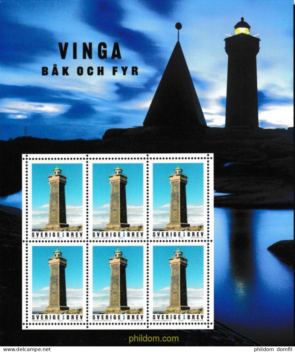 607739 MNH SUECIA 2018 FAROS - Ungebraucht