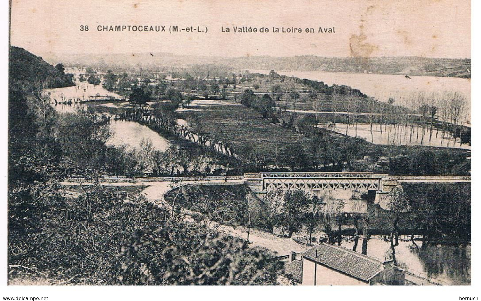 CPA CHAMPTOCEAUX Vallee De La Loire - Champtoceaux