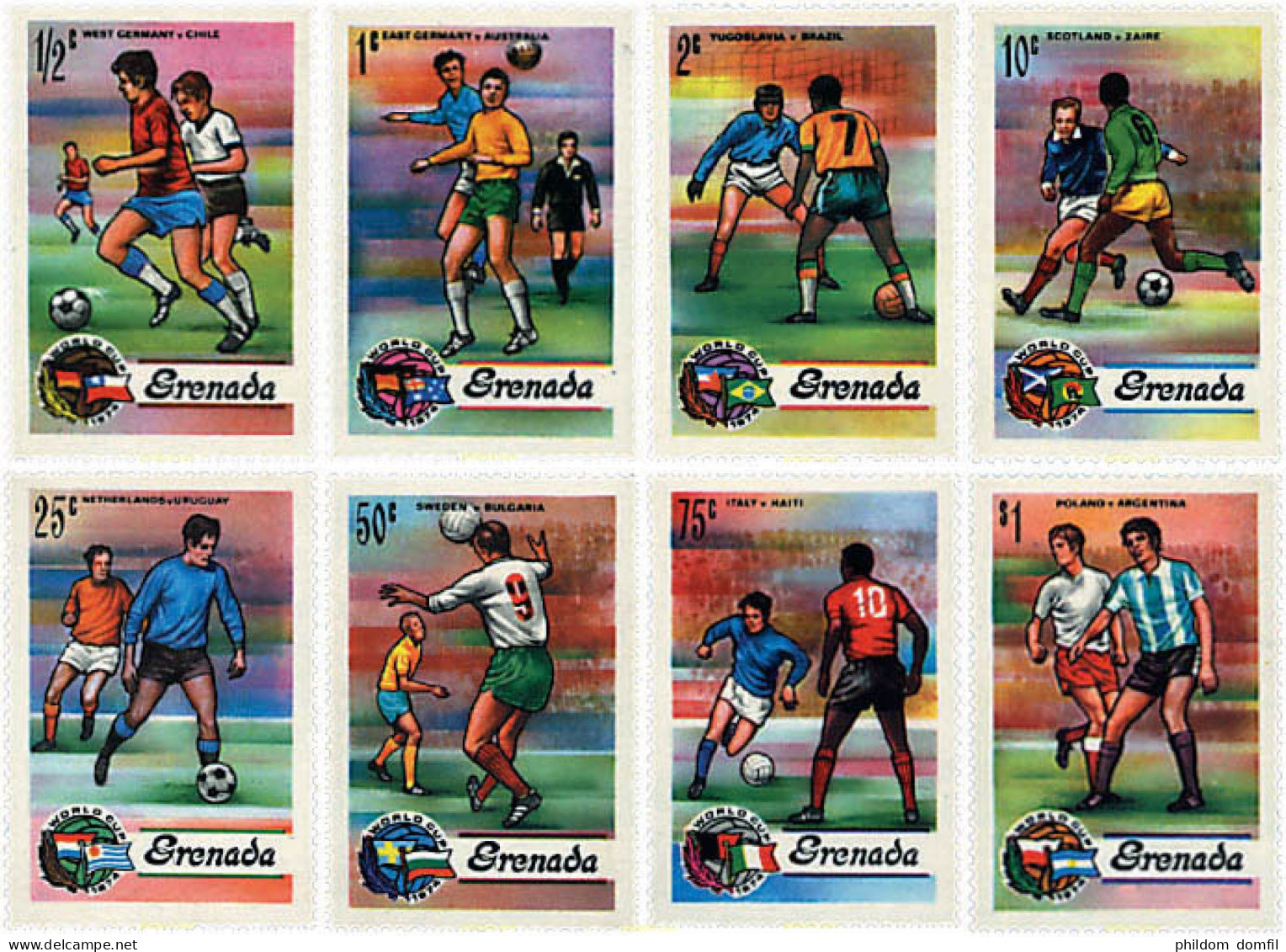 48694 MNH GRANADA 1974 COPA DEL MUNDO DE FUTBOL. ALEMANIA-74 - Grenade (...-1974)