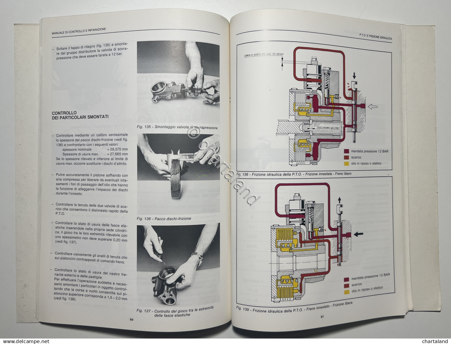 Manuale Controllo E Riparazione Lamborghini Trattori - 1356-1556 - Ed. 1982 - Otros & Sin Clasificación