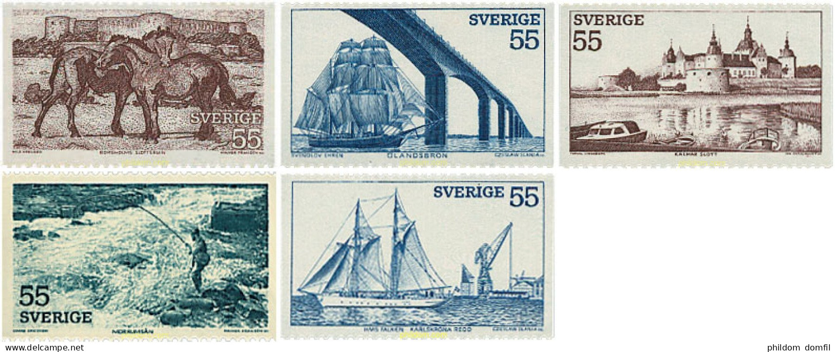 70409 MNH SUECIA 1972 TURISMO - Neufs