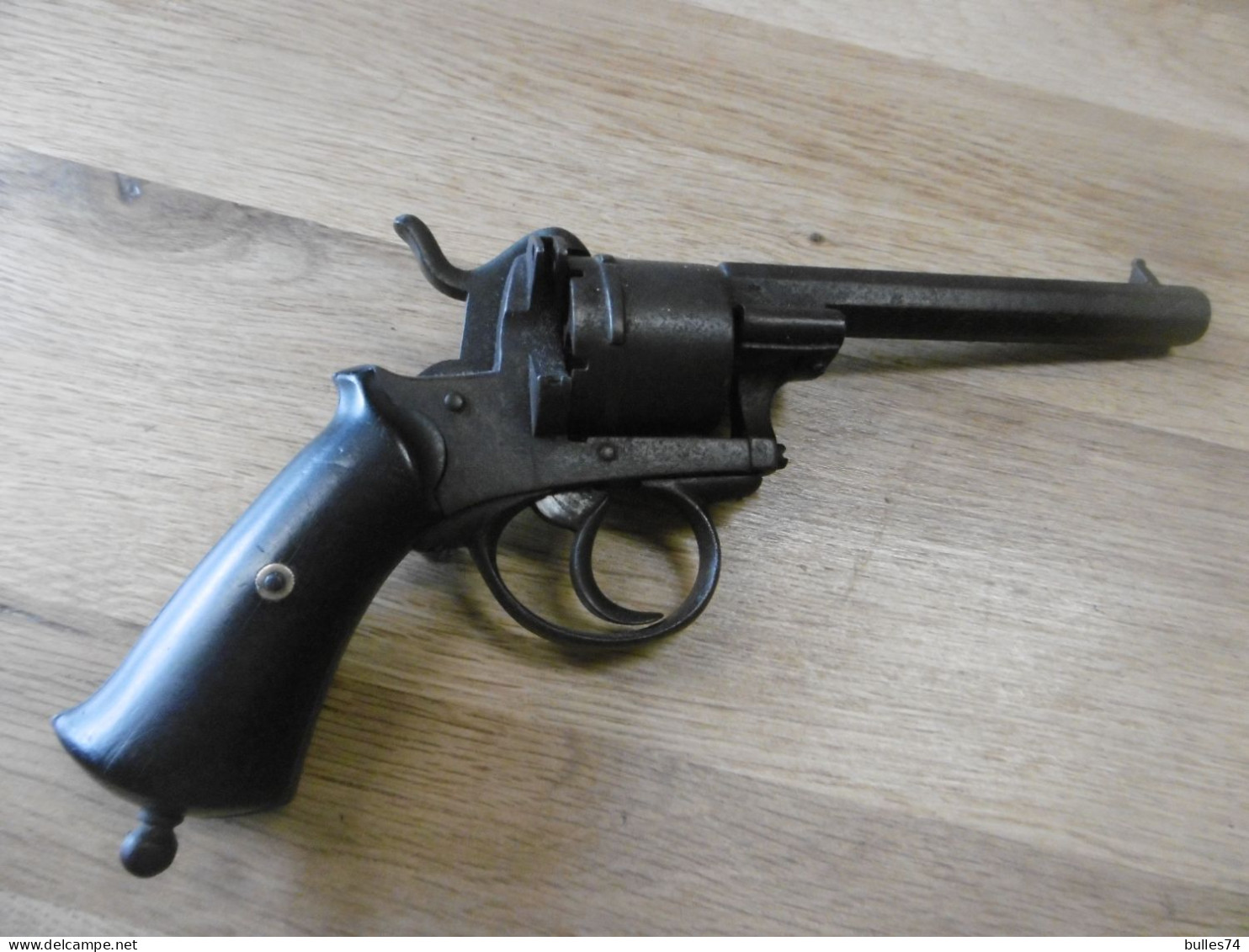 Revolver Ancien A Broche - Armes Neutralisées