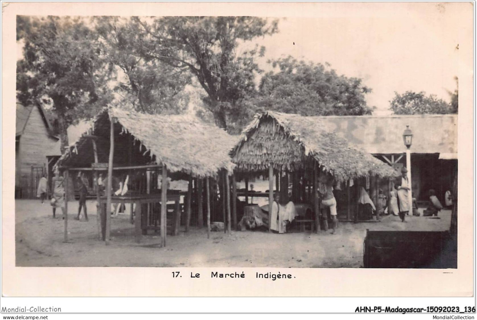 AHNP5-0572 - AFRIQUE - MADAGASCAR - Le Marché Indigène  - Madagascar