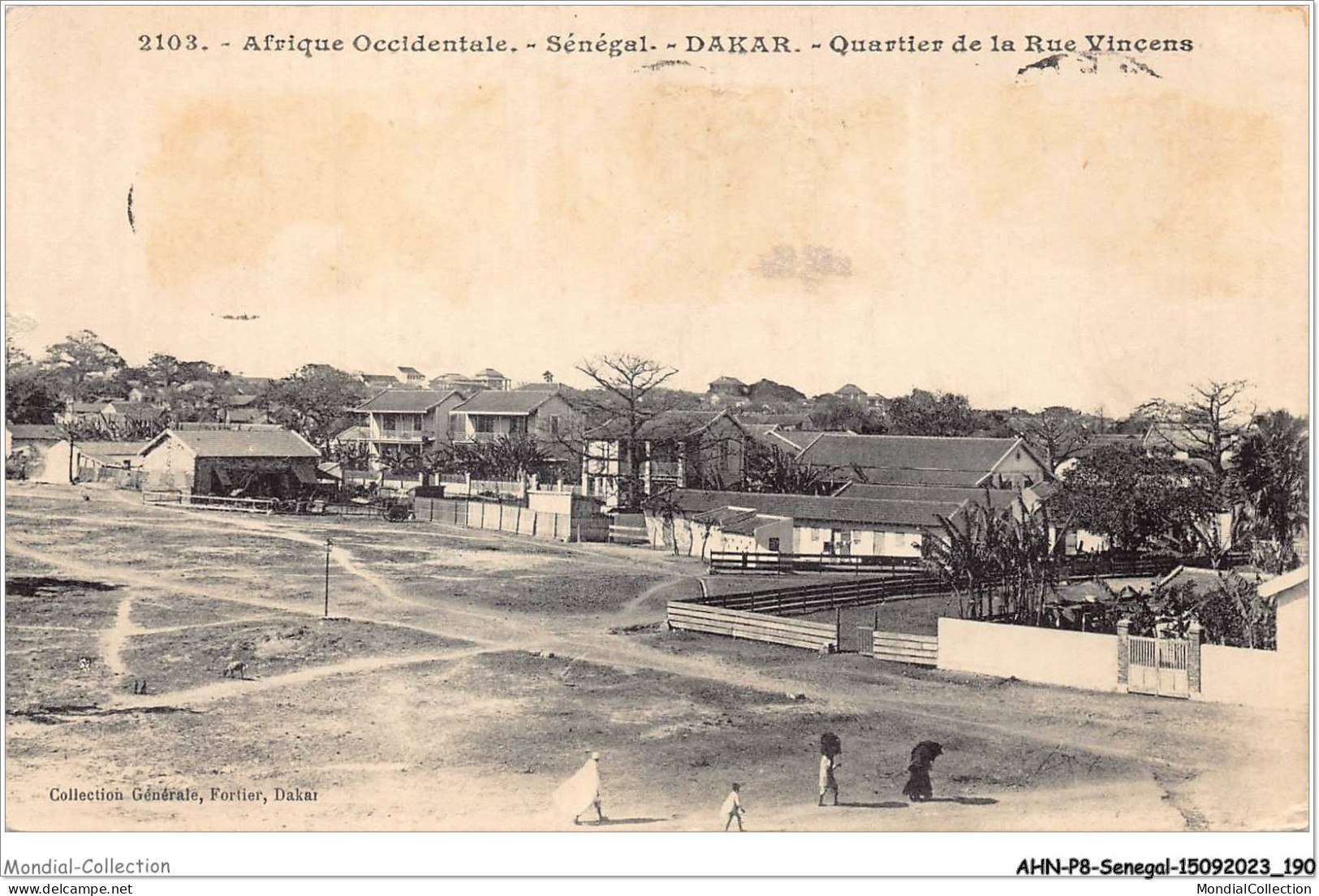 AHNP8-0952 - AFRIQUE - SENEGAL - DAKAR - Quartier De La Rue Vincens  - Senegal