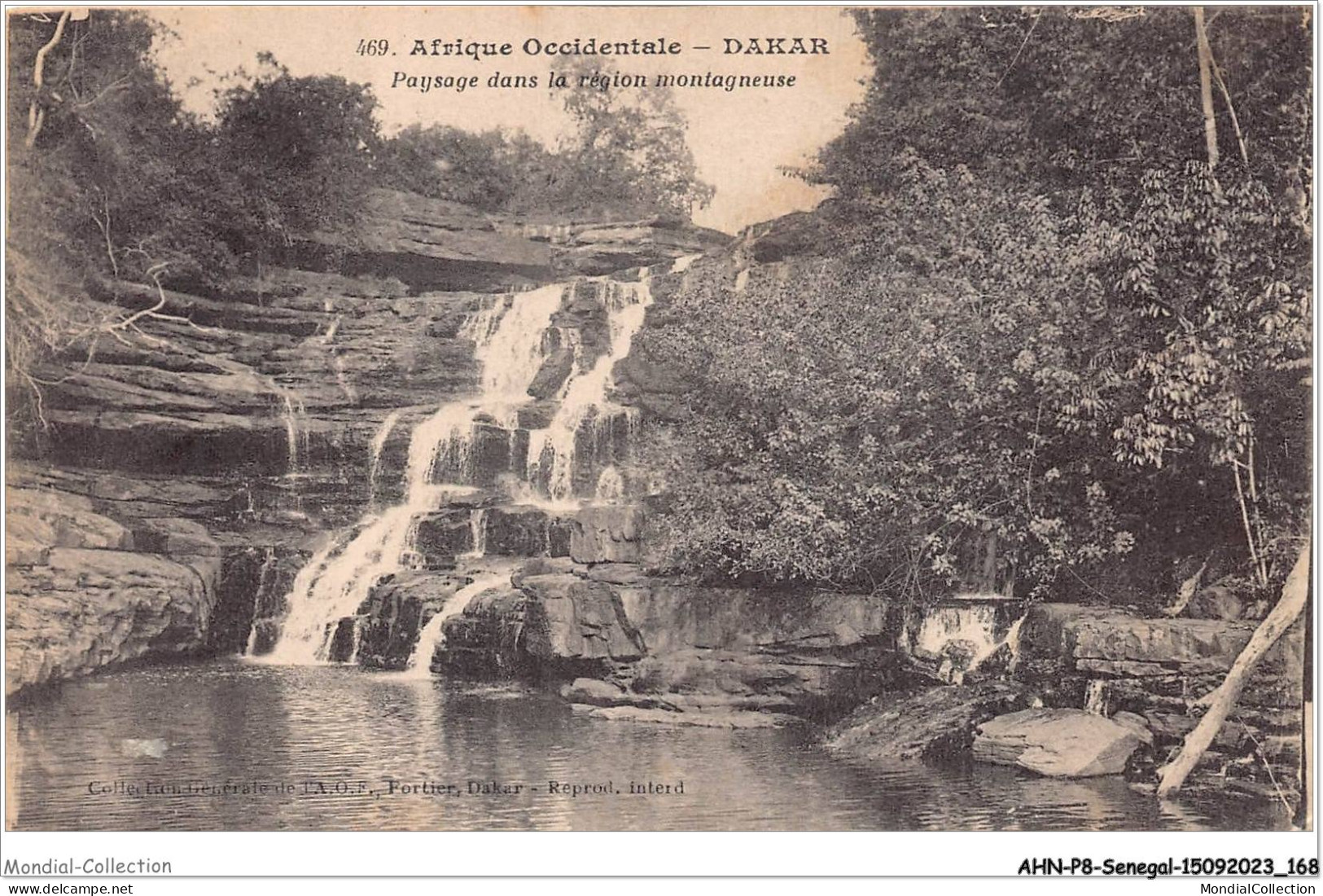 AHNP8-0941 - AFRIQUE - SENEGAL - DAKAR - Paysage Dans La Région Montagneuse - Senegal